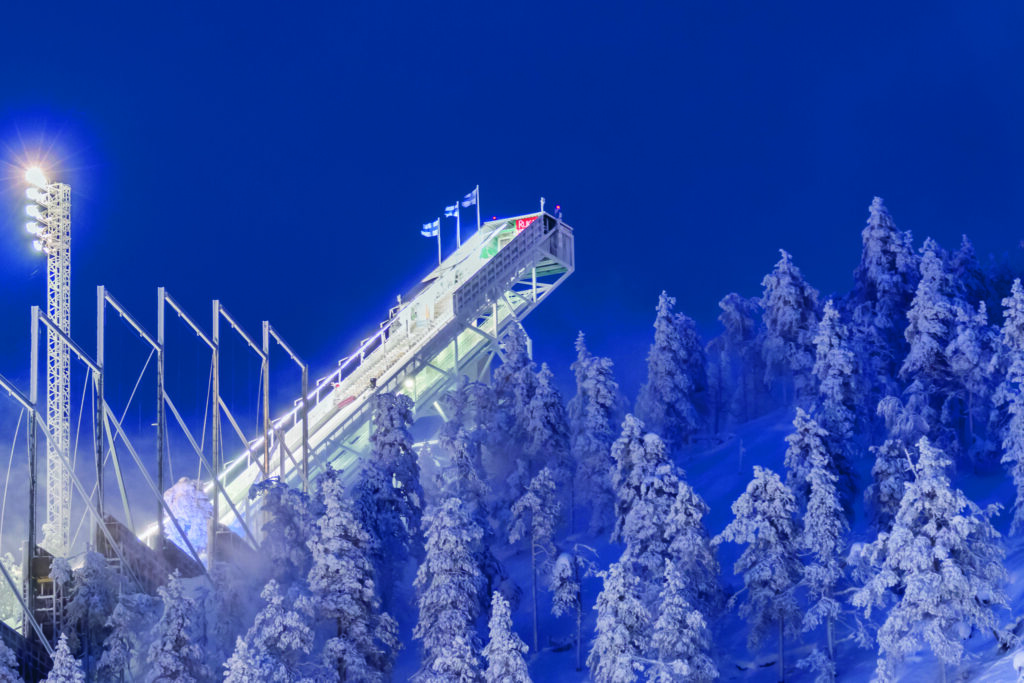 The king of Nordic Combined at Ruka, Jarl Magnus Riiber, is chasing his