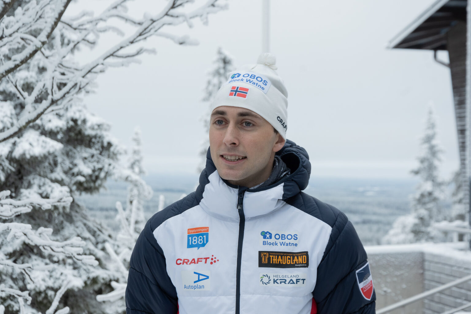 The king of Nordic Combined at Ruka, Jarl Magnus Riiber, is chasing his ...